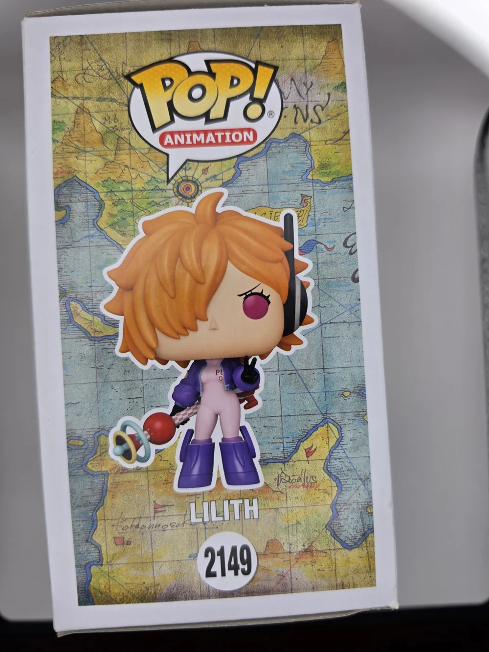 Funko POP! Lilith Vinyl Figure - Orange Hair Pink Eyes